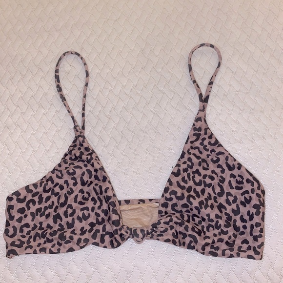 the girl & the water Other - the girl & the water Hanalei Feline Bikini Top